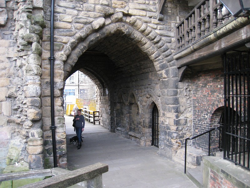 2011 UK England Newcastle  0450.jpg - A visit to Newcastle in the UK, April 2011. The first day was getting there, seeing downtown, shopping, "The Keep", the Grand Hotel, and the coast.